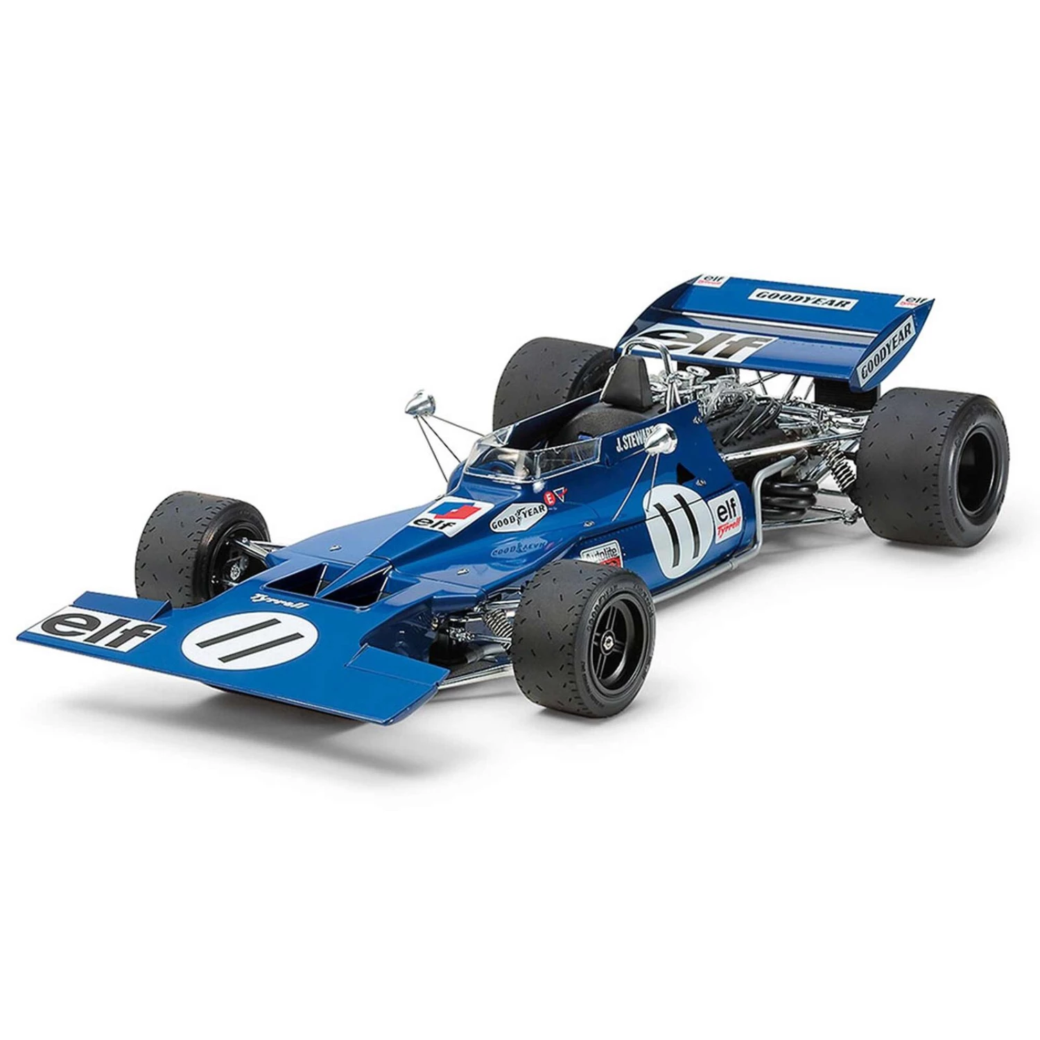 Tamiya 12054, 1/12 Tyrrell 003 '71 Monaco GP w/Etch Parts