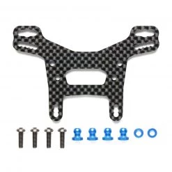 Tamiya XV-02 Carbon Damper Stay, Rear