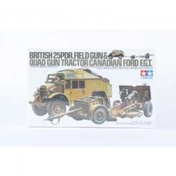 Tamiya 1/35 British 25lb Gun & Quad
