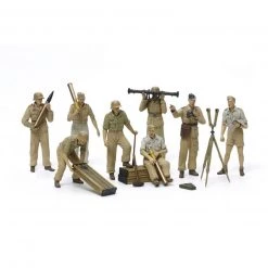 Tamiya 1/35 German Artillery Crew Afr Cor Luftwaffe