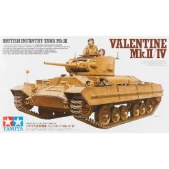 Tamiya 1/35 Brit Infantry Tank Mk.III Valentine Mk.II IV