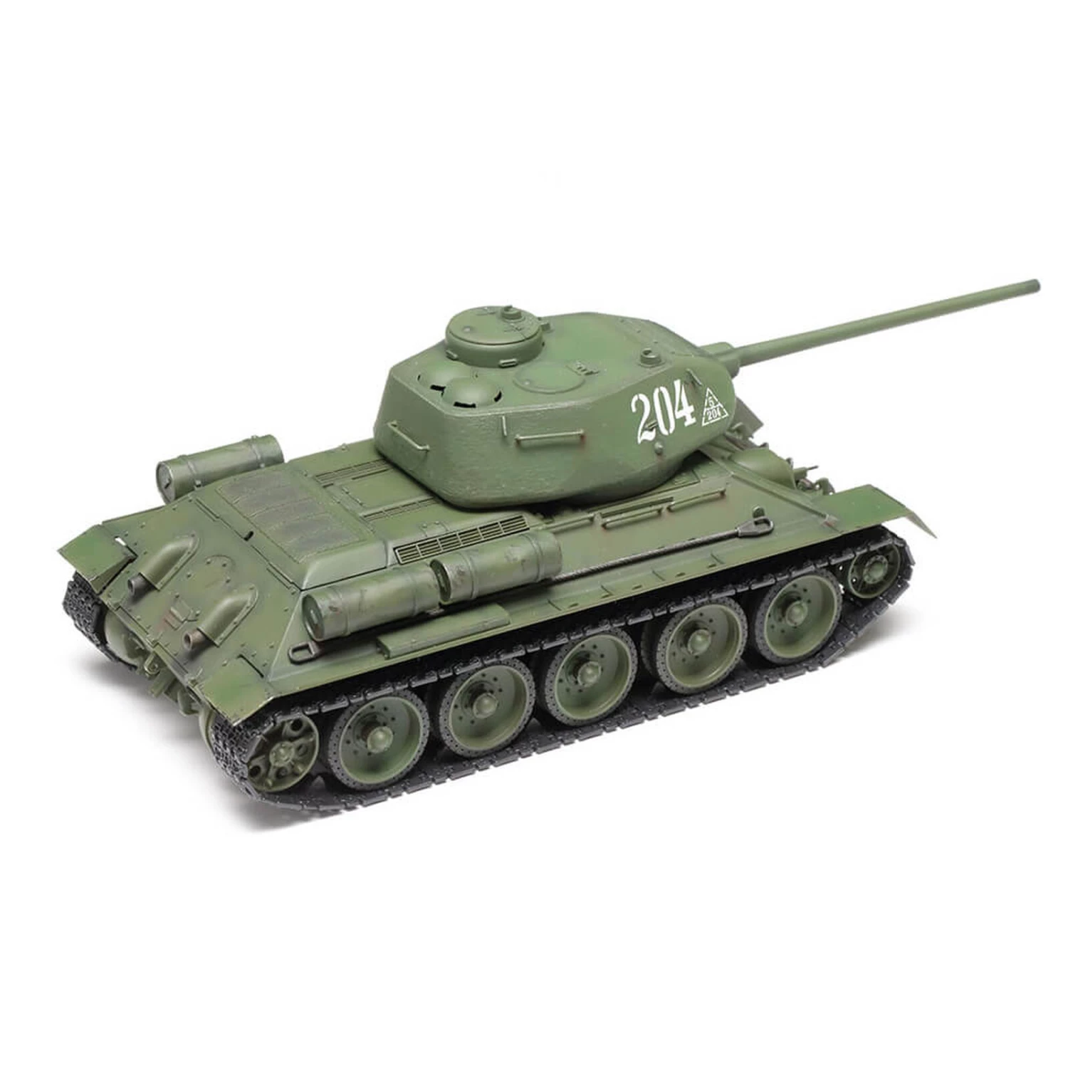 Tamiya 1/35 R/C Russian Med Tank T-34-85 (w/Control Unit) - Image 2