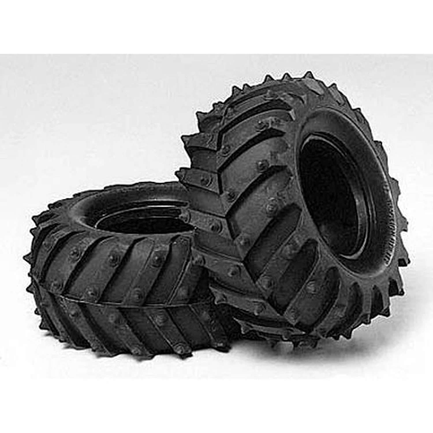 Tamiya 1/10 Monster Pin Spike Front/Rear Tires (2): 58309/12/66
