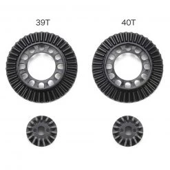 Tamiya XV-02, TT-02 Direct Coupling Ring Gear Set, 39T & 40T