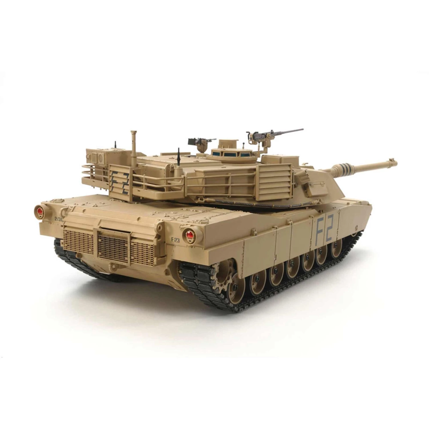 Tamiya 1/16 U.S. Main Battle Tank M1A2 Abrams Full-Option Kit - Image 2