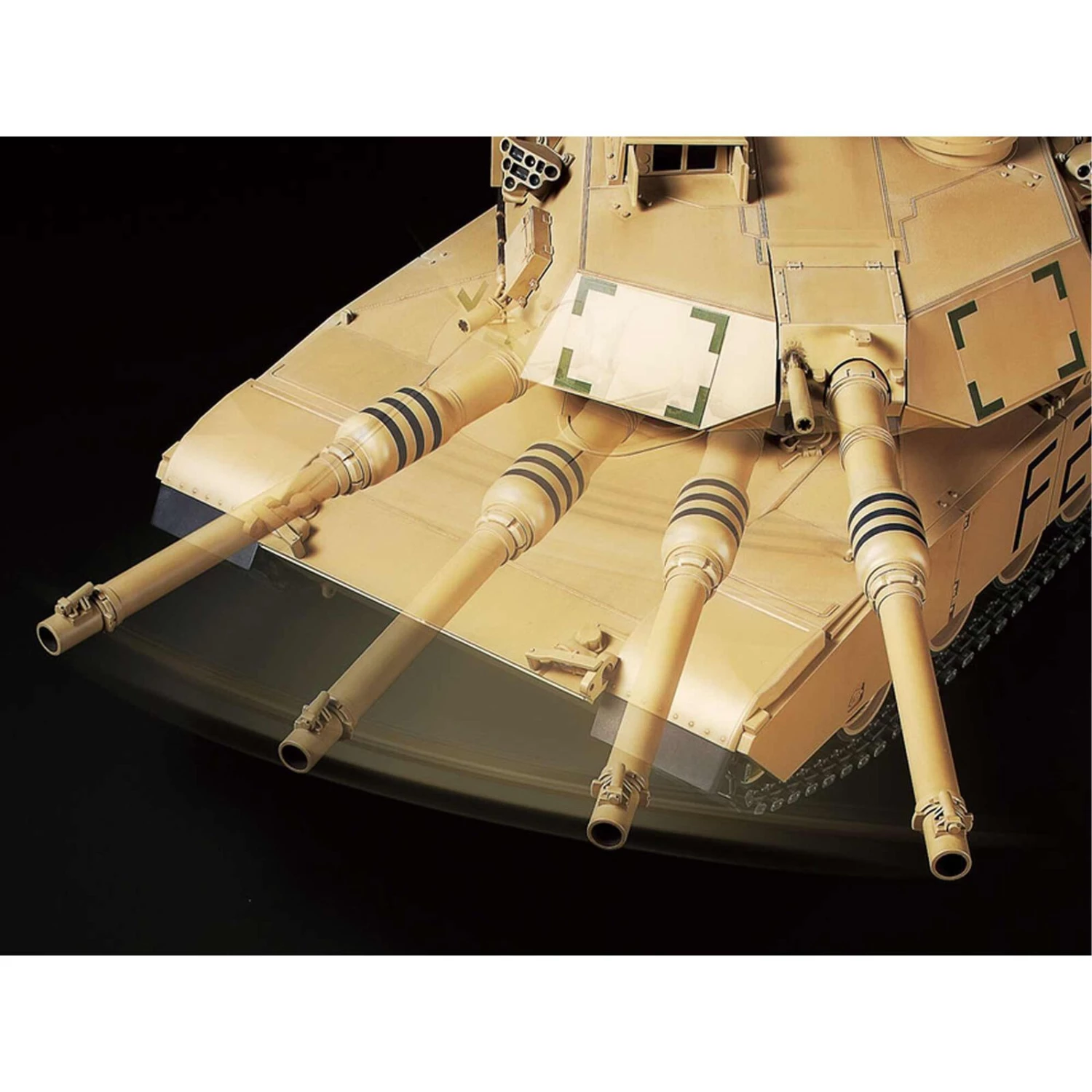 Tamiya 1/16 U.S. Main Battle Tank M1A2 Abrams Full-Option Kit - Image 4
