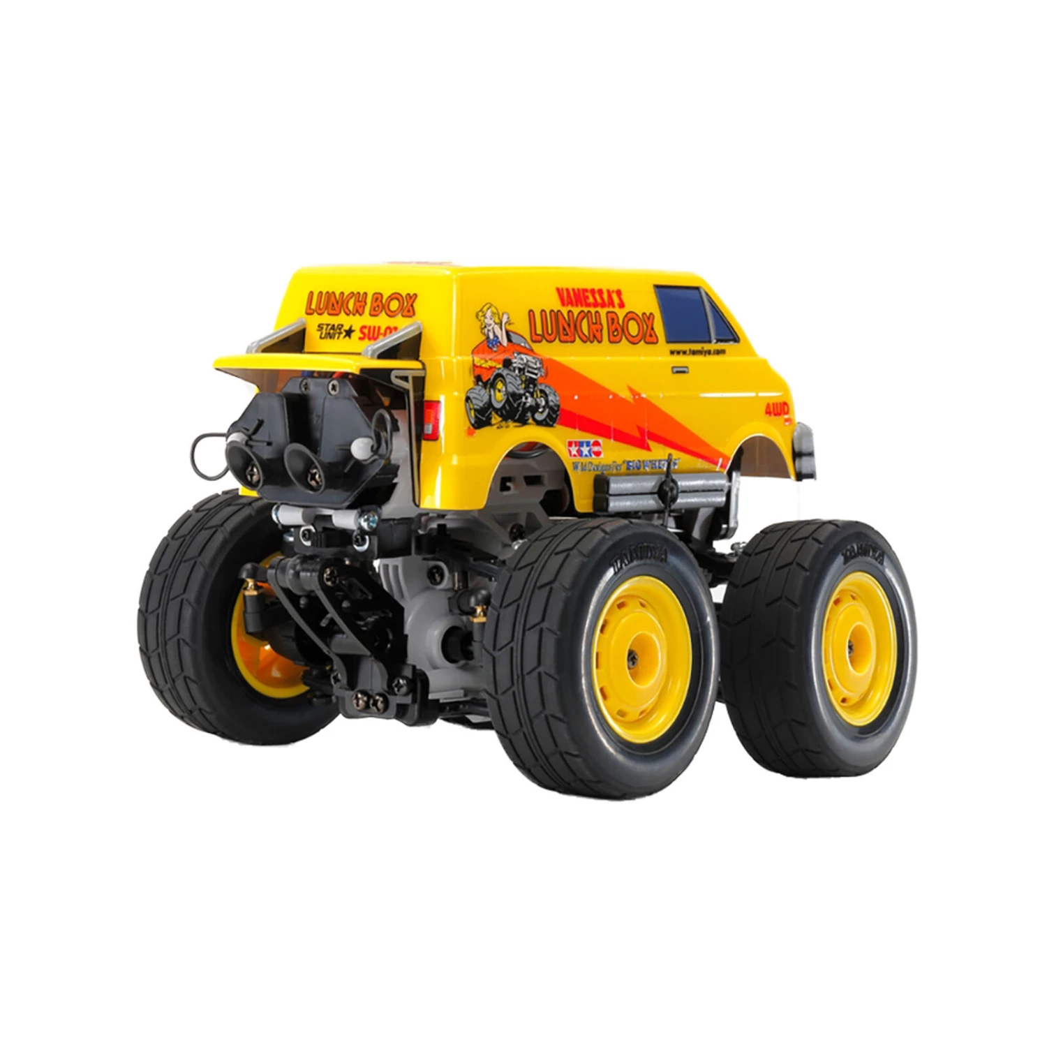 Tamiya 1/24 Lunch Box Mini SW-01 4WD Monster Truck Kit - Image 2