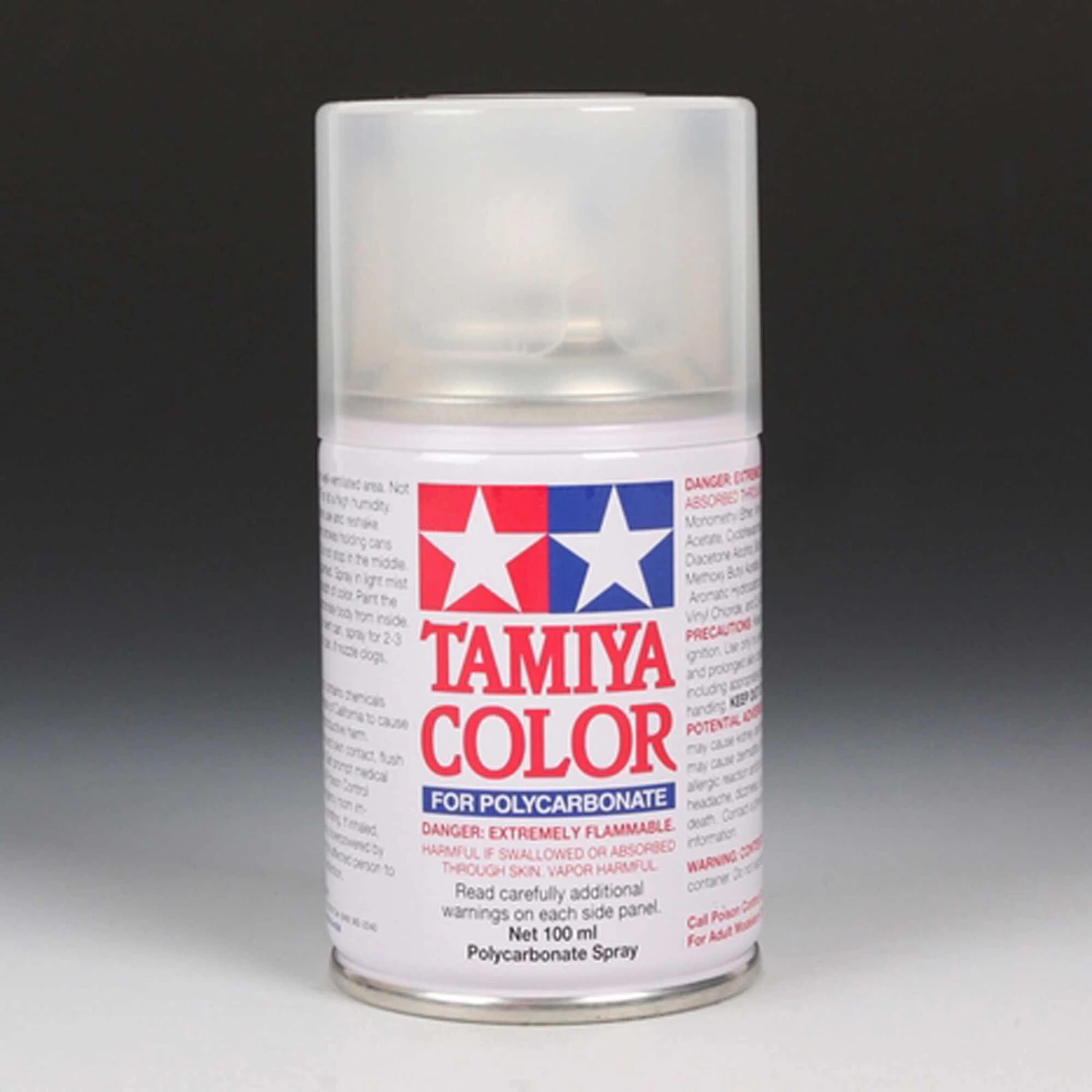 Tamiya Polycarbonate PS-55 Flat Clear, Spray 100 ml
